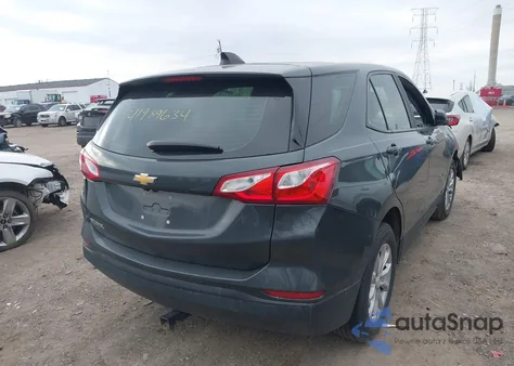 2020 Chevrolet Equinox Fwd Ls z USA, uszkodzony, nr VIN 3GNAXHEV2LS654862